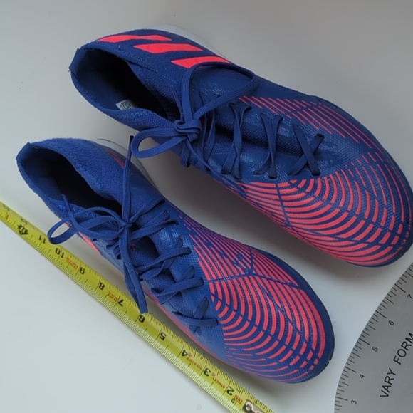 Adidas Predator men\'s 9.5 sneakers blue white laces main image 6